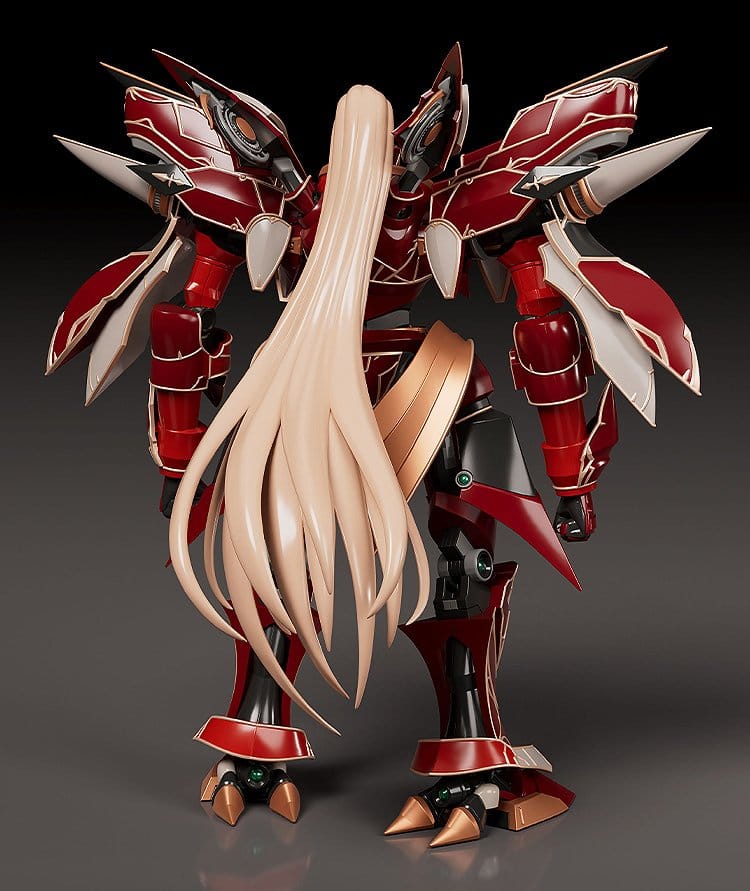 The Legend of Heroes: Trails of Cold Steel Maqueta Plastic Model Kit Moderoid Testa-Rossa, the Vermillion Knight 18 cm