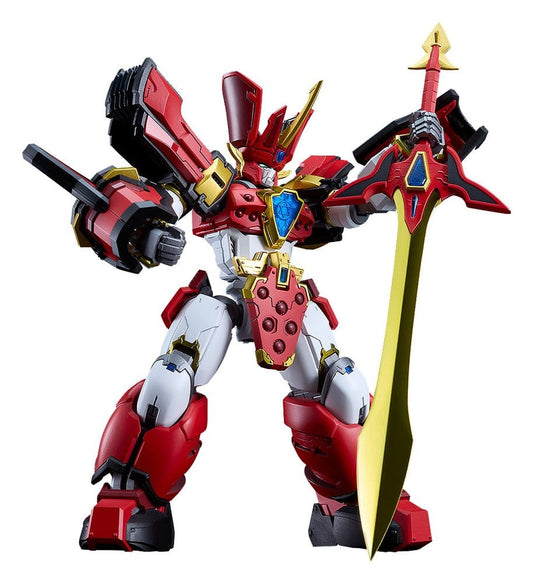Mado King Granzort Maqueta Plastic Model Kit Moderoid King's Style Granzort Gold Edition 19 cm
