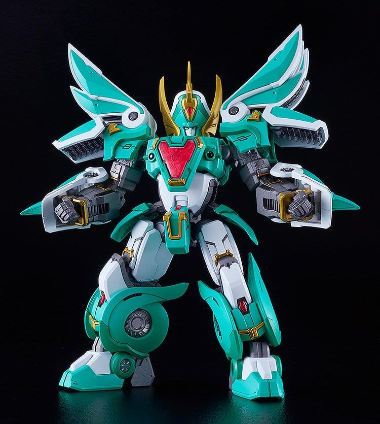 Mado King Granzort Maqueta Plastic Model Kit Moderoid King's Style Winzert Gold Edition 18 cm