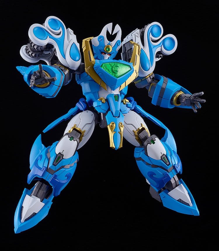 Mado King Granzort Maqueta Plastic Model Kit Moderoid King's Style Aquabeat 18 cm