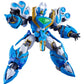 Mado King Granzort Maqueta Plastic Model Kit Moderoid King's Style Aquabeat Gold Edition 18 cm