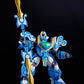 Mado King Granzort Maqueta Plastic Model Kit Moderoid King's Style Aquabeat Gold Edition 18 cm