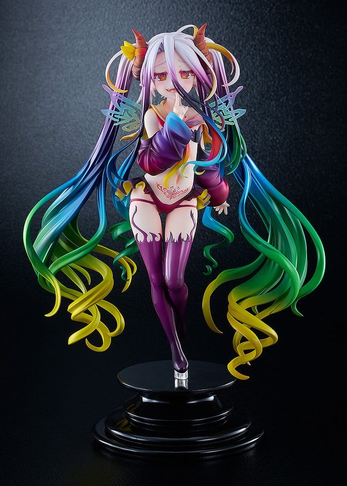 No Game No Life Figura PVC 1/7 Black Shiro 26 cm