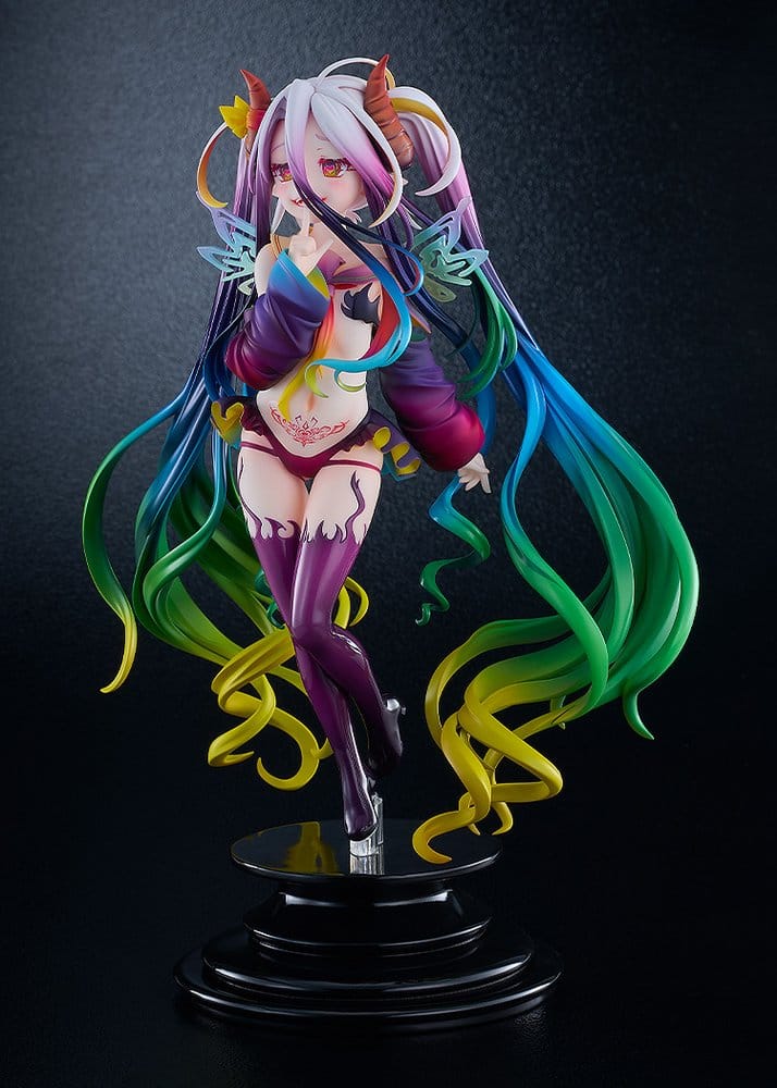 No Game No Life Figura PVC 1/7 Black Shiro 26 cm