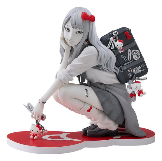 Junji Ito Figura PVC Gyaru Tomie x Hello Kitty 14 cm