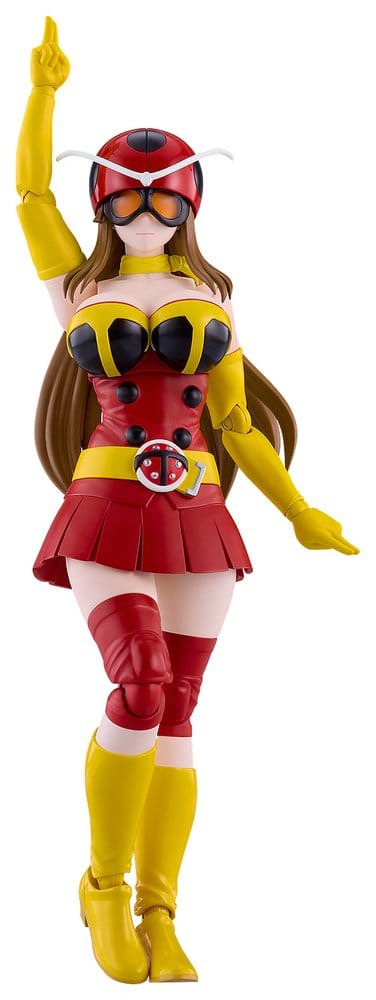 Tojima Wants to Be a Kamen Rider Figma Figura Yuriko Okada (Electro-Wave Human Tackle Ver.) 14 cm