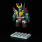 The Brave Fighter of Legend Da-Garn Brickroid Figura Seven Changer 5 cm