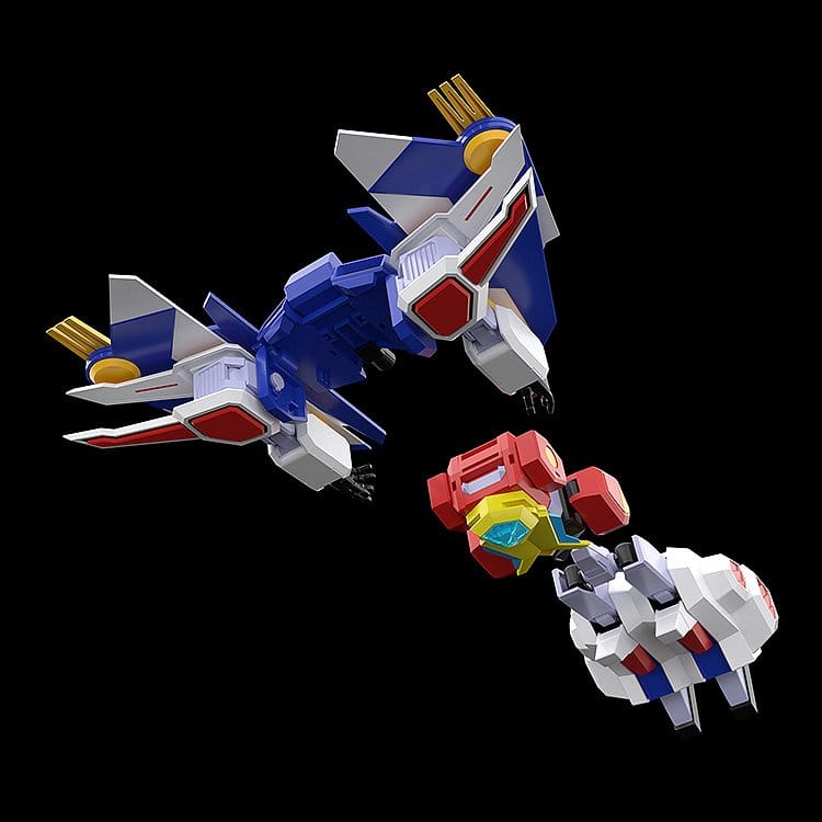 Nekketsu Saikyo Go-Saurer Maqueta Plastic Model Kit Moderoid Go-Saurer 16 cm