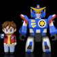 The Brave Fighter of Legend Da-Garn Pack de 2 Figuras Brickroid Da-Garn & Seiji Takasugi Set