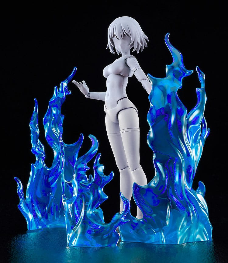 Original Character Accesorios para Figuras The Simple Effect Flames: Blue