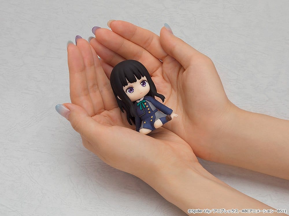 Lycoris Recoil mascotas goma Nendoroid Plus Takina Inoue 7 cm