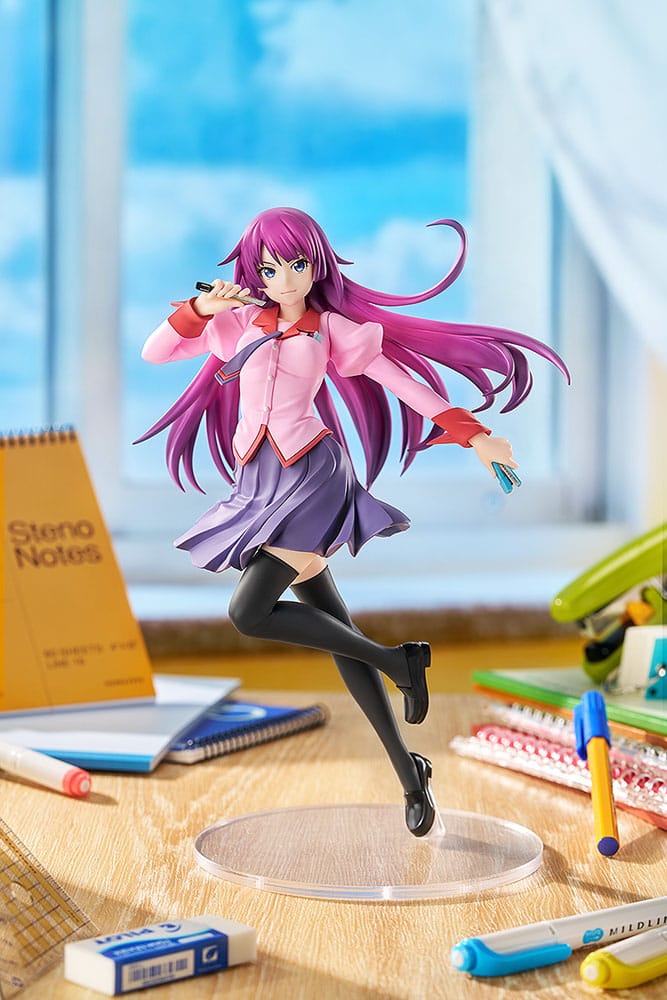 Monogatari Series Estatua PVC Pop Up Parade Hitagi Senjyogahara L Size 23 cm