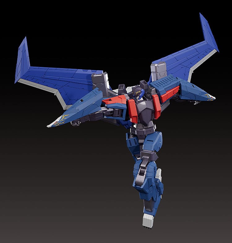 Dancouga - Super Beast Machine God Maqueta Diecast / PVC Figura The Gattai Black Wing 20 cm - Z POP Toys