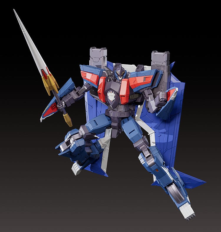 Dancouga - Super Beast Machine God Maqueta Diecast / PVC Figura The Gattai Black Wing 20 cm - Z POP Toys