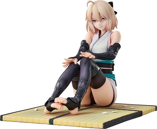 Fate/Grand Order Estatua PVC 1/7 Saber Class servant Okita Souji Final Ascension Ver. 14 cm