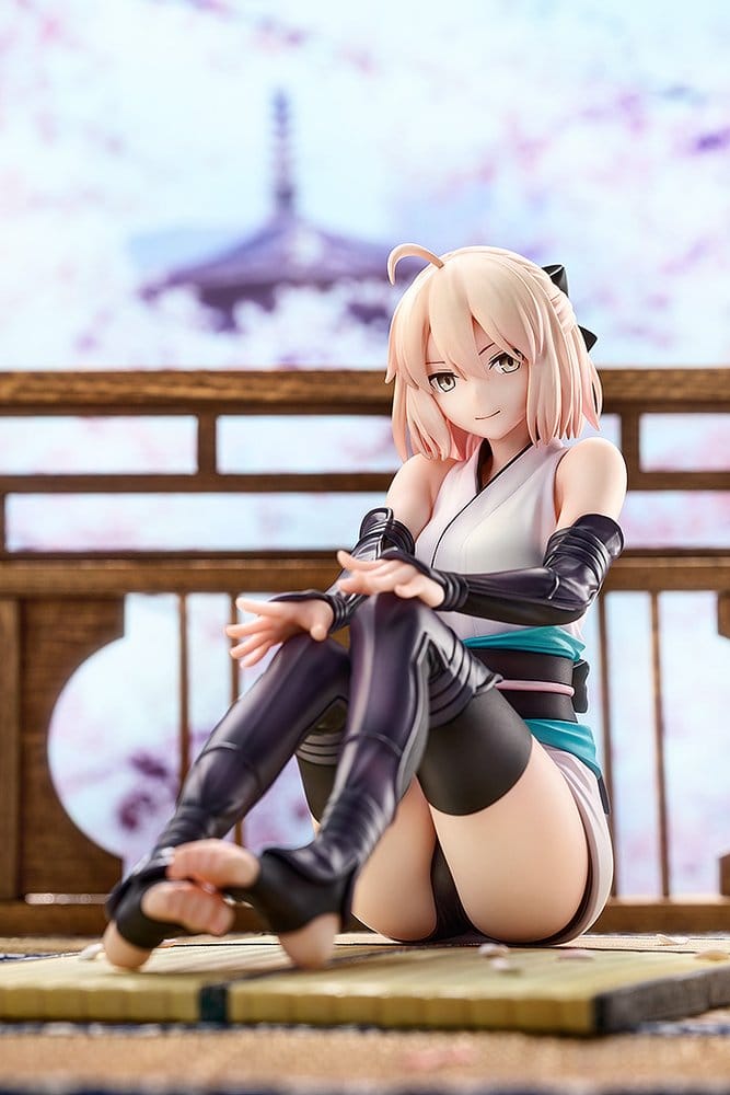 Fate/Grand Order Estatua PVC 1/7 Saber Class servant Okita Souji Final Ascension Ver. 14 cm