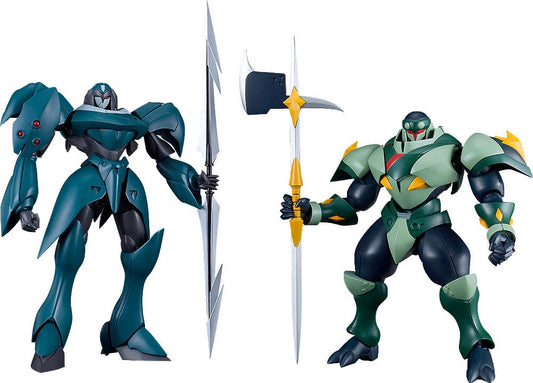 Starknight Tekkaman Blade pack de 2 Maquetas Moderoid Plastic Model Kits Tekkaman Dagger & Tekkaman Axe - Z POP Toys