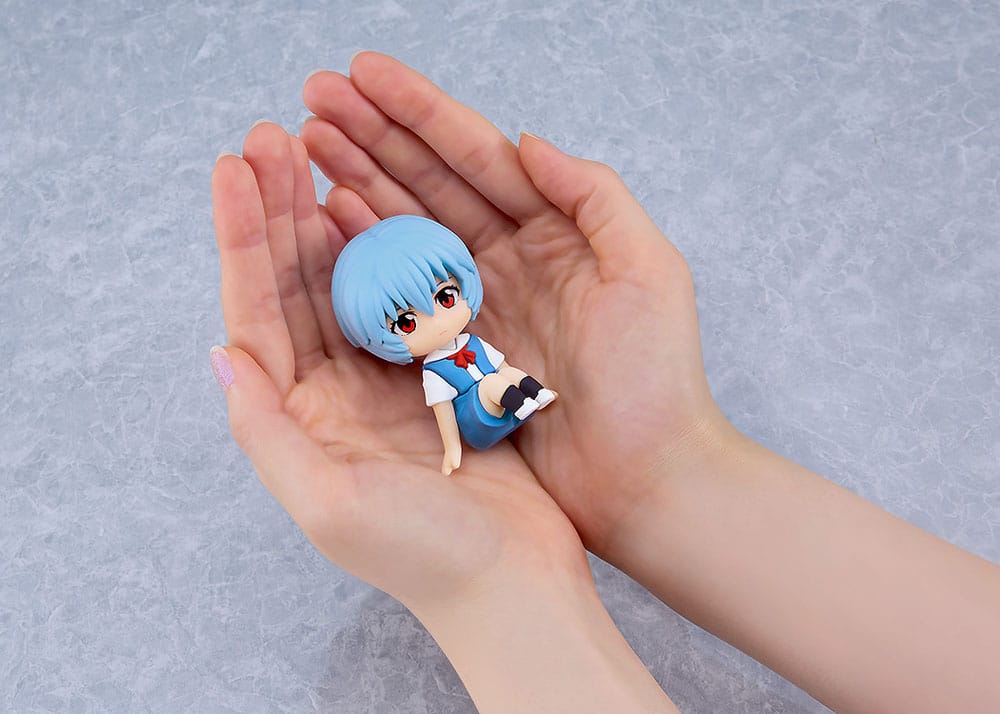 Rebuild of Evangelion Figura mini Rubber Mascot Nendroid Plus Rei Ayanami 8 cm - Z POP Toys