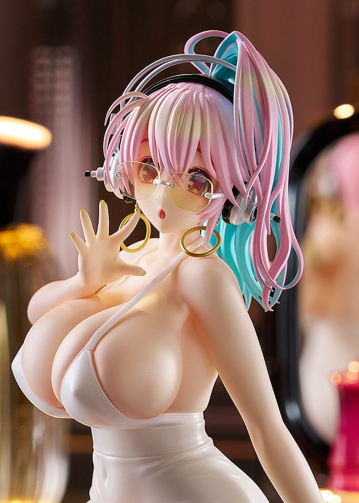 Super Sonico Estatua PVC Pop Up Parade Super Sonico: 15th Mini Dress Ver. L Size 20 cm - Z POP Toys