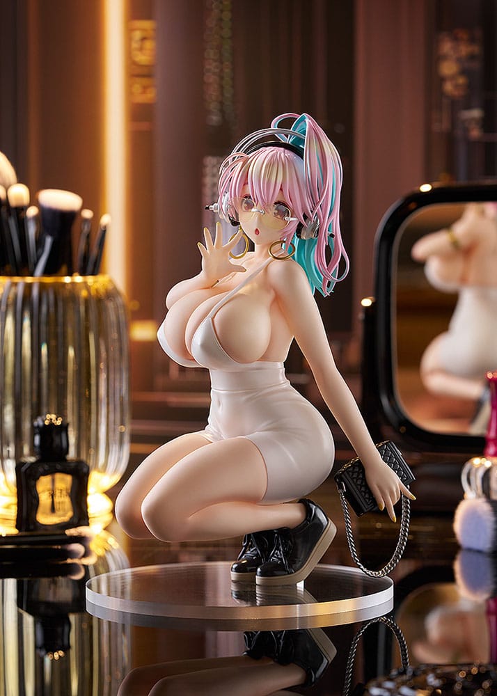Super Sonico Estatua PVC Pop Up Parade Super Sonico: 15th Mini Dress Ver. L Size 20 cm - Z POP Toys