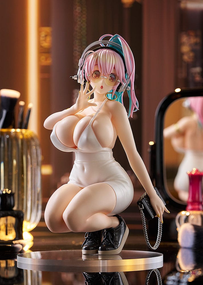 Super Sonico Estatua PVC Pop Up Parade Super Sonico: 15th Mini Dress Ver. L Size 20 cm - Z POP Toys