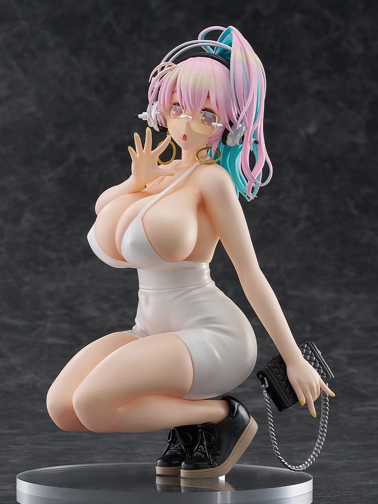 Super Sonico Estatua PVC Pop Up Parade Super Sonico: 15th Mini Dress Ver. L Size 20 cm - Z POP Toys
