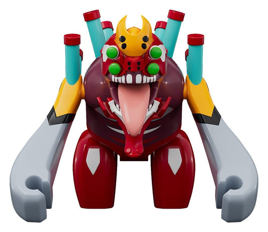 Rebuild of Evangelion Brickroid Figura Mini Evangelion Unit 02 Beast Form 2nd Phase (Type 1) 4 cm