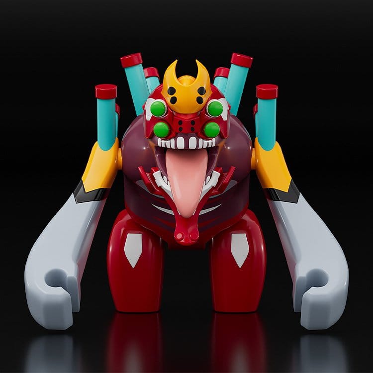 Rebuild of Evangelion Brickroid Figura Mini Evangelion Unit 02 Beast Form 2nd Phase (Type 1) 4 cm