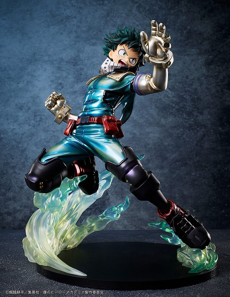 My Hero Academia Estatua PVC 1/4 Izuku Midoriya: Metallic Ver. 35 cm