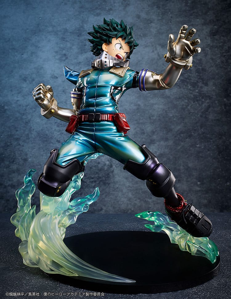 My Hero Academia Estatua PVC 1/4 Izuku Midoriya: Metallic Ver. 35 cm