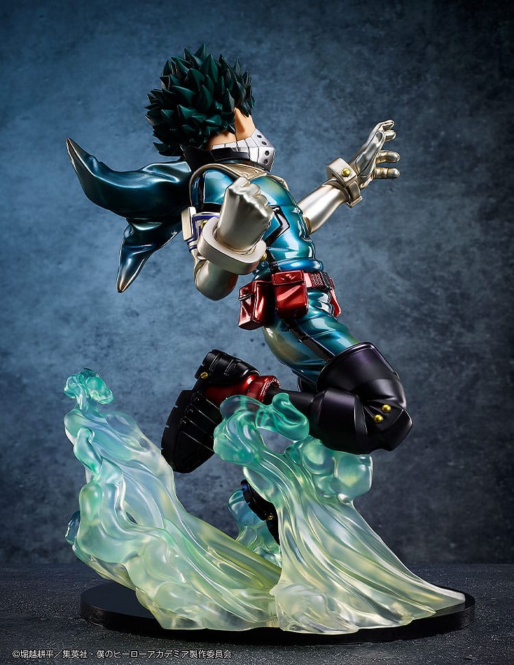 My Hero Academia Estatua PVC 1/4 Izuku Midoriya: Metallic Ver. 35 cm
