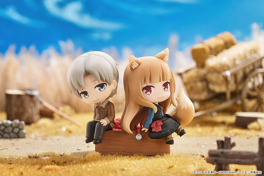 Spice and Wolf: Merchant Meets the Wise Wolf Figura mini Memory mini Lawrence & Holo 8 cm - Z POP Toys