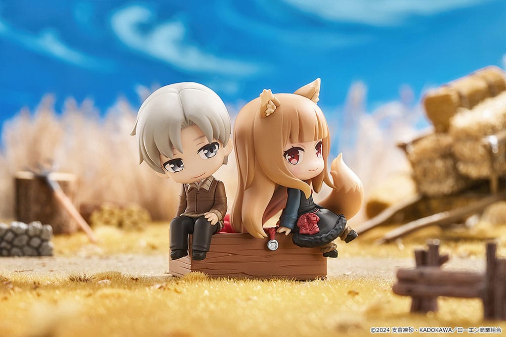 Spice and Wolf: Merchant Meets the Wise Wolf Figura mini Memory mini Lawrence & Holo 8 cm - Z POP Toys