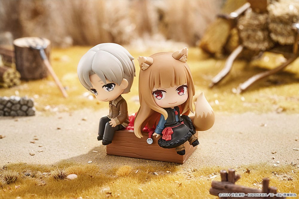 Spice and Wolf: Merchant Meets the Wise Wolf Figura mini Memory mini Lawrence & Holo 8 cm - Z POP Toys