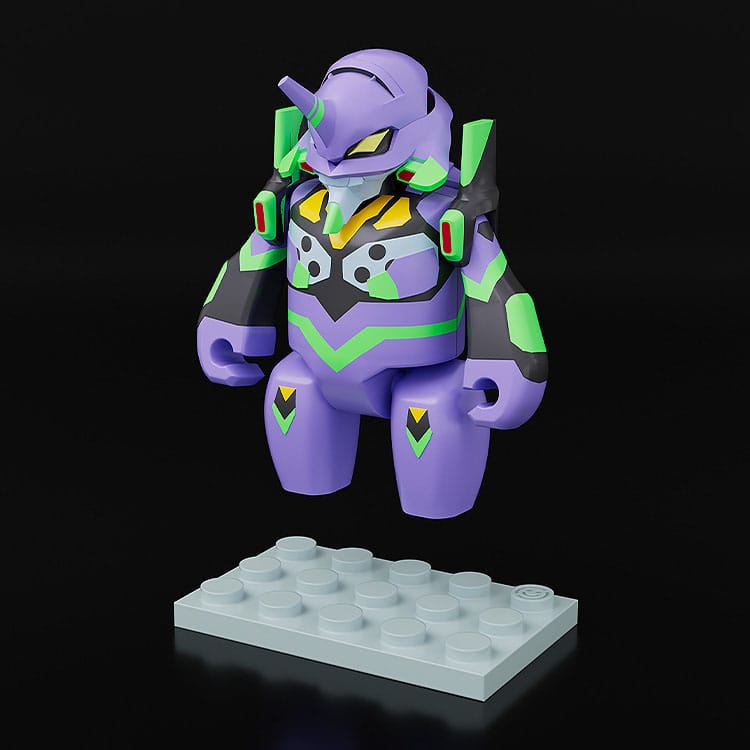 Rebuild of Evangelion Figura Brickroid Evangelion Test Type-01 5 cm - Z POP Toys