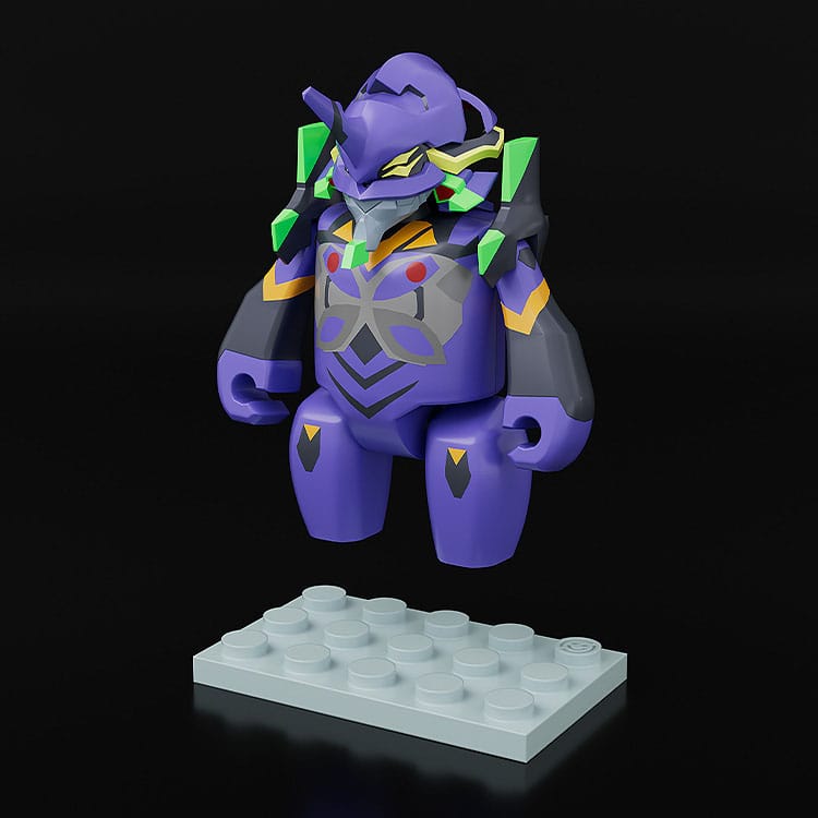 Rebuild of Evangelion Figura Brickroid Evangelion Production Model-13 5 cm - Z POP Toys