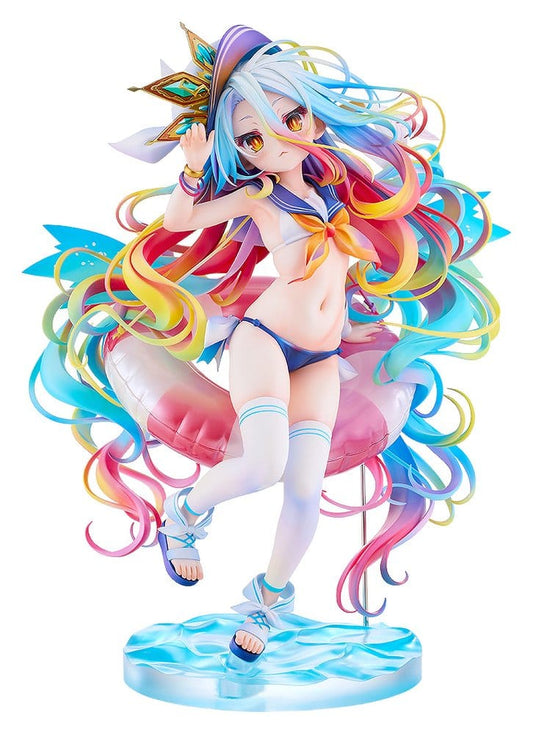No Game No Life Estatua 1/7 Shiro: Sailor-Style Swimsuit Ver. 24 cm
