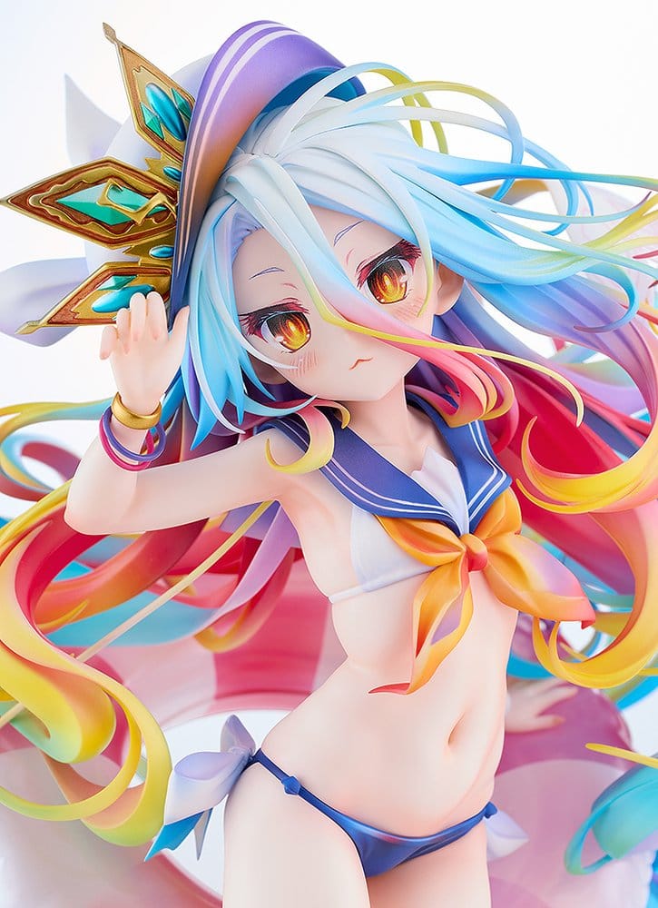 No Game No Life Estatua 1/7 Shiro: Sailor-Style Swimsuit Ver. 24 cm