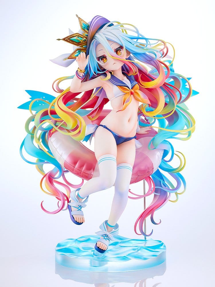 No Game No Life Estatua 1/7 Shiro: Sailor-Style Swimsuit Ver. 24 cm