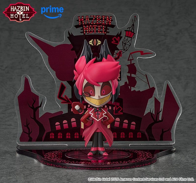 Hazbin Hotel Estatua PVC Qset Alastor 8 cm