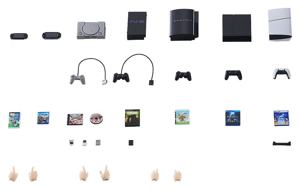 Original Character Accesorios para las Figuras Figma figmaPLUS PlayStation