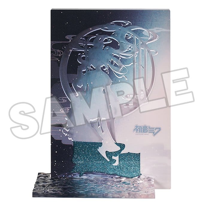 Character Vocal Series 01: Hatsune Miku Bloque acrílico Glitter Hatsune Miku Han Gong Qiu Yue Ver. 15 cm