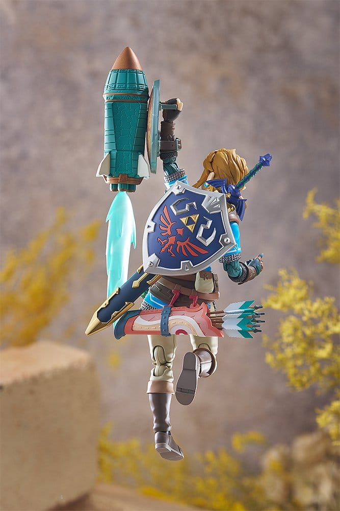 The Legend of Zelda Tears of the Kingdom Figura Figma Link Tears of the Kingdom Ver. DX Edition 15 cm