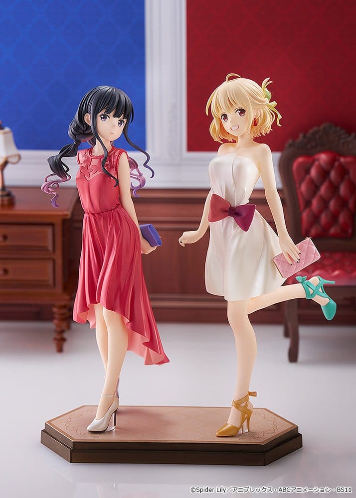 Lycoris Recoil Pack de 2 Figuras PVC Pop Up Parade Chisato Nishikigi & Takina Inoue: After Party! Ver. L Size