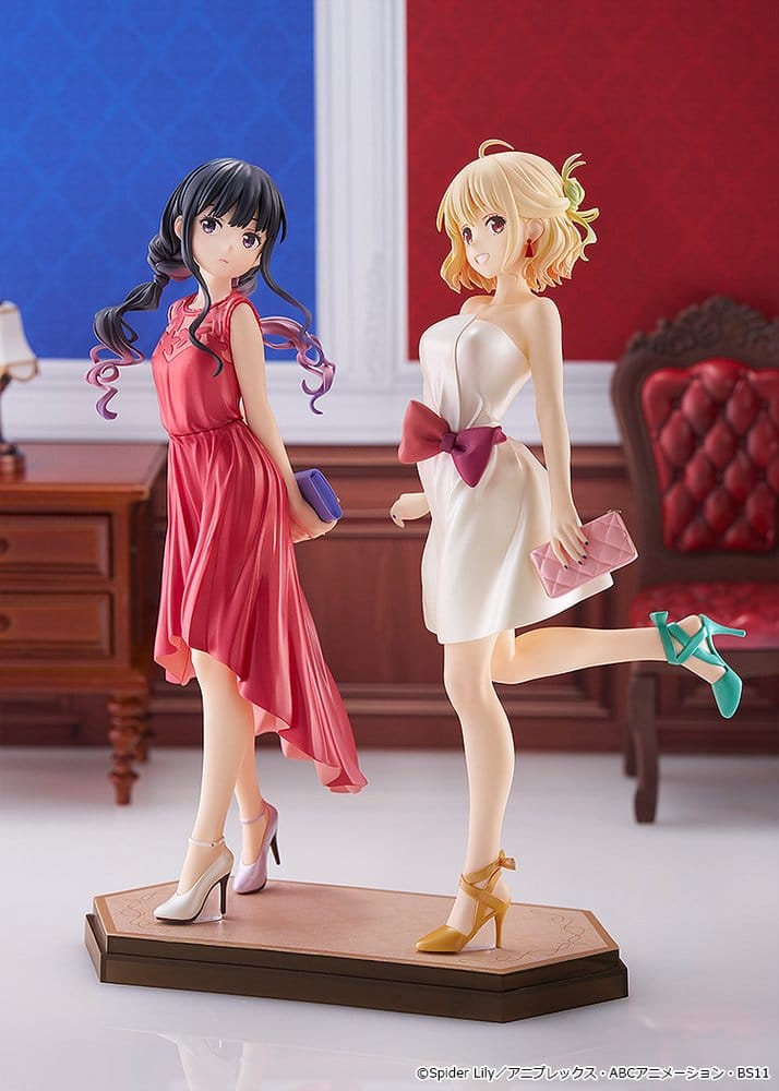 Lycoris Recoil Pack de 2 Figuras PVC Pop Up Parade Chisato Nishikigi & Takina Inoue: After Party! Ver. L Size