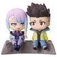 Cyberpunk: Edgerunners Pack de 2 Figuras PVC Qset+ David & Lucy 8 cm