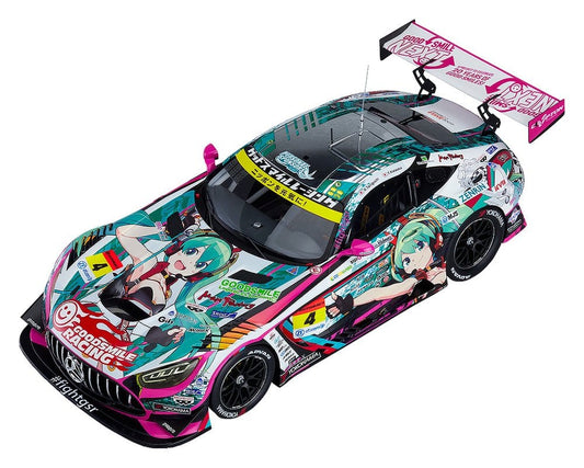 Hatsune Miku GT Project Vehículo 1/18 Good Smile Hatsune Miku AMG 2020 SUPER GT Okayama Test Ver. 26 cm