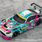 Hatsune Miku GT Project Vehículo 1/64 AMG 2025 Presentation Ver. 7 cm