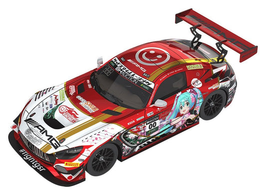 Hatsune Miku GT Project Vehículo 1/18 Mercedes-AMG Team GOOD SMILE 2019 SUZUKA 10HOURS Ver. 26 cm