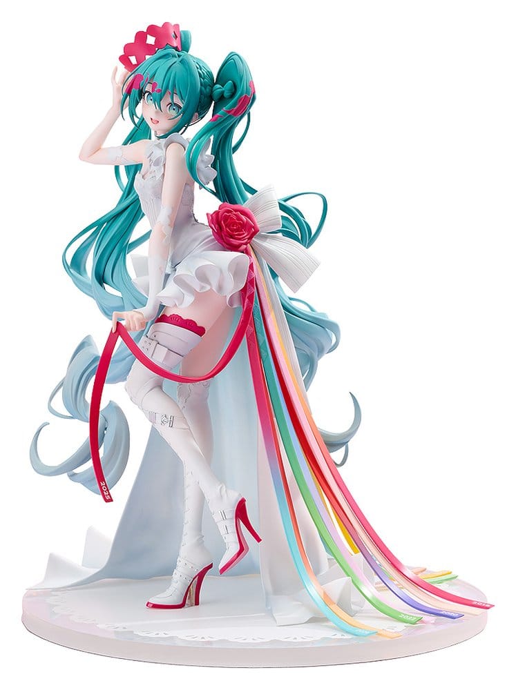 Hatsune Miku GT Project G.S. Collection Figura PVC 1/7 Racing Miku 15th "Rhapsody" 2010-2025 27 cm